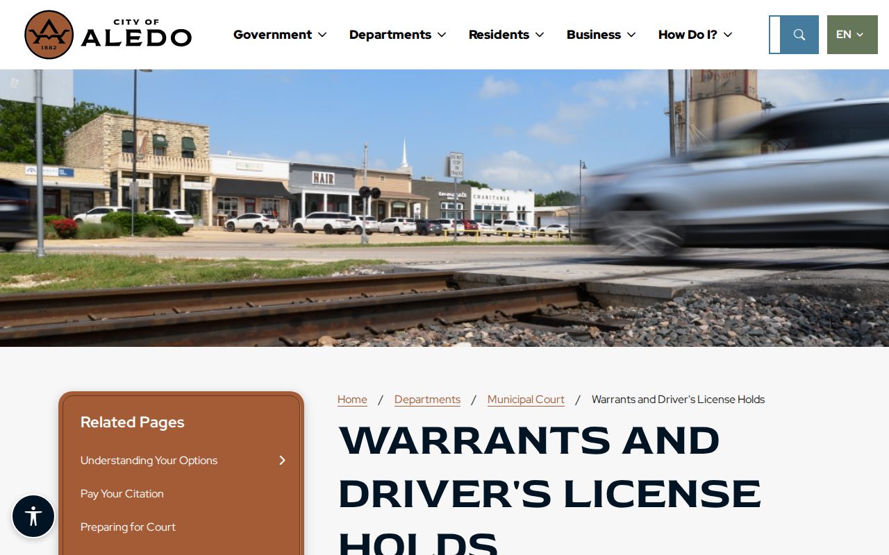 Aledo court docket Chapter 706 hold and release information